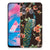 Samsung Galaxy M30 TPU Hoesje Pauw met Bloemen