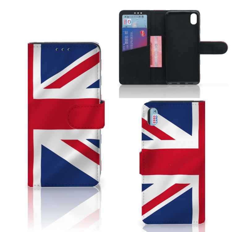 Xiaomi Redmi 7A Bookstyle Case Groot-Brittannië