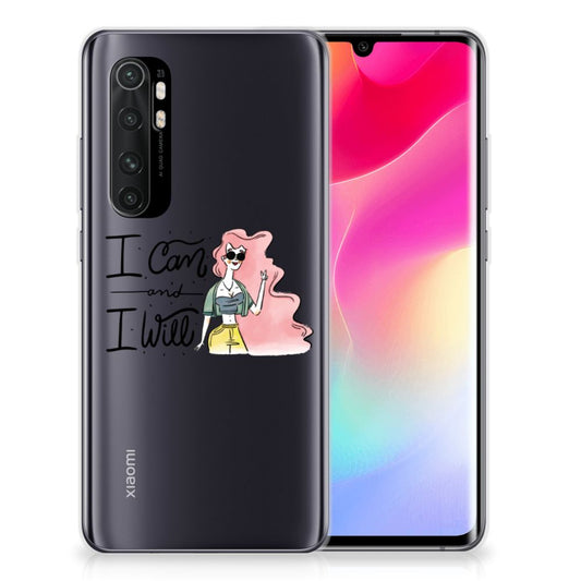 Xiaomi Mi Note 10 Lite Telefoonhoesje met Naam i Can