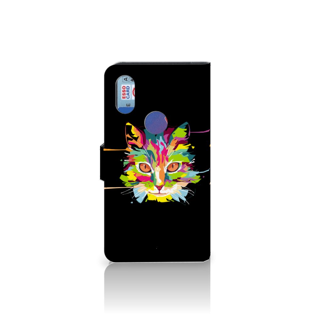 Xiaomi Mi Mix 2s Leuk Hoesje Cat Color