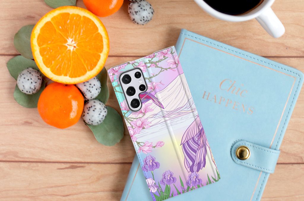 Samsung Galaxy S22 Ultra Hoesje maken Bird - B2C Telecom