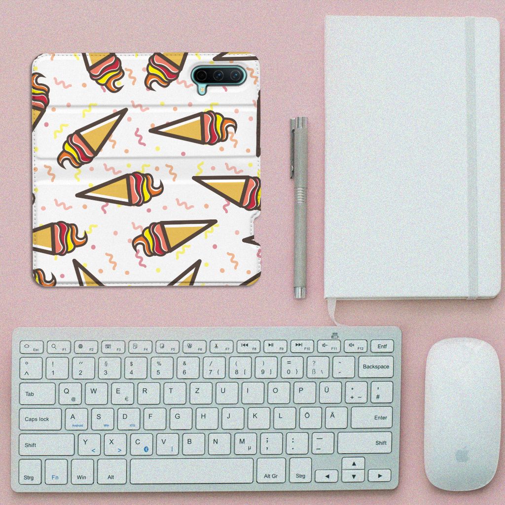 OnePlus Nord CE 5G Flip Style Cover Icecream - B2C Telecom