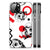 Telefoonhoesje Apple iPhone 13/14 Skull Red