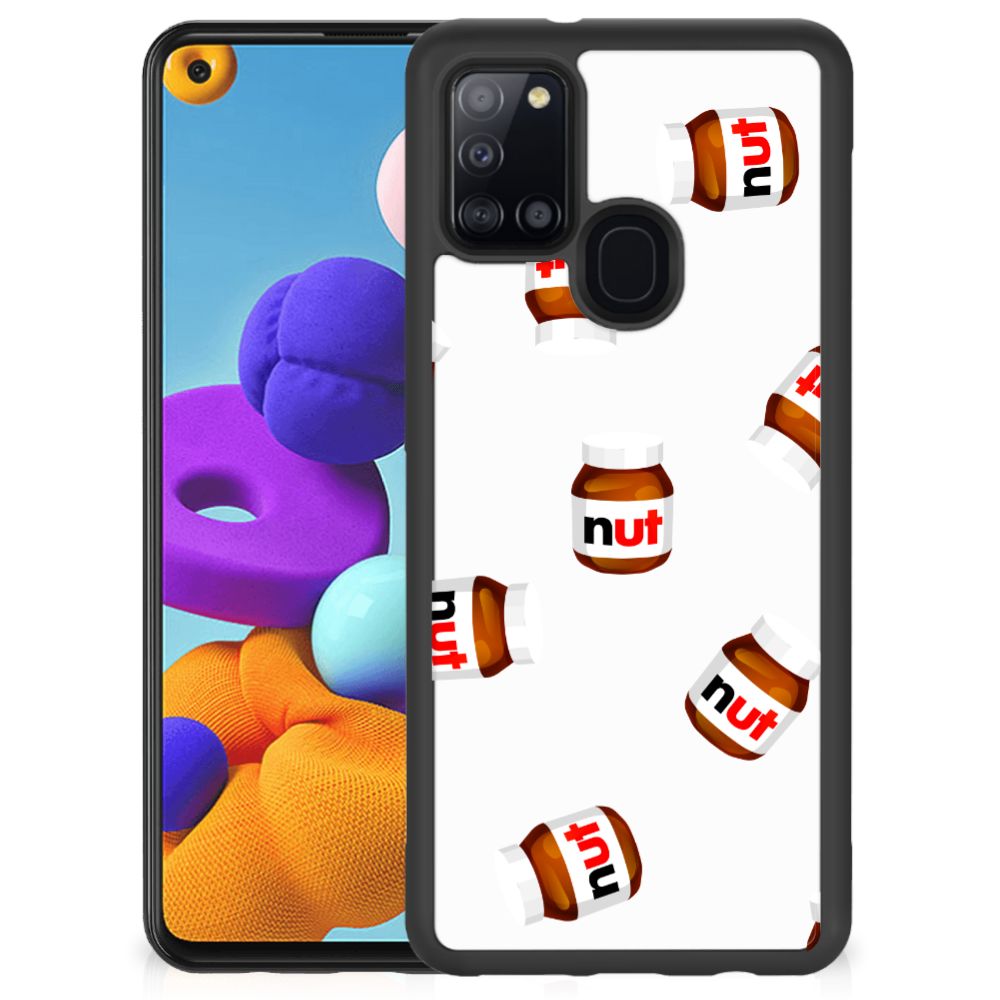 Samsung Galaxy A21s Silicone Case Nut Jar