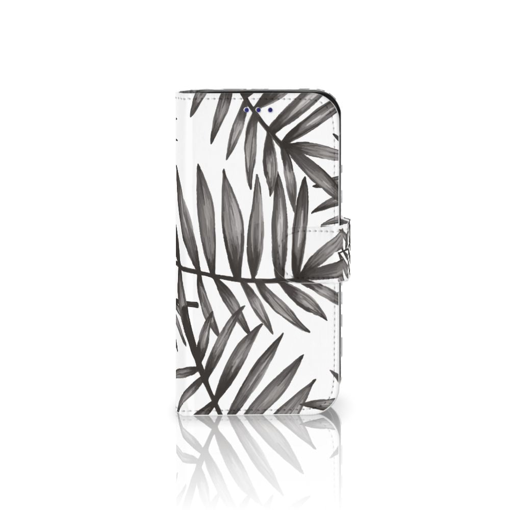 Samsung Galaxy S10e Hoesje Leaves Grey