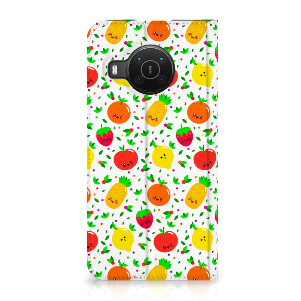 Nokia X20 | X10 Flip Style Cover Fruits - B2C Telecom