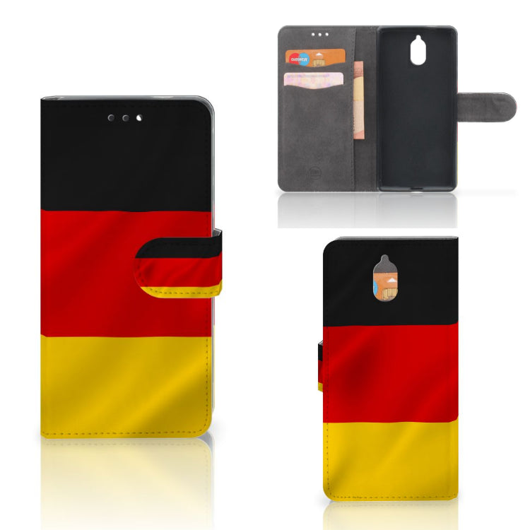 Nokia 3.1 (2018) Bookstyle Case Duitsland