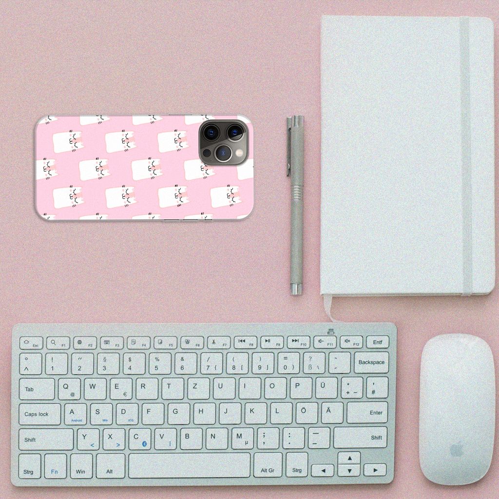 iPhone 12 Pro Max TPU Hoesje Sleeping Cats B2C Telecom