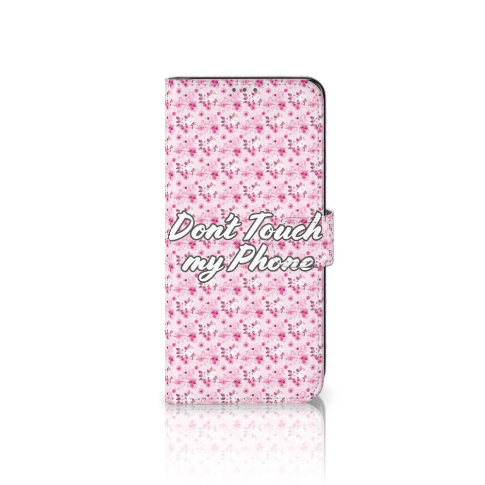 Samsung Galaxy A32 5G Portemonnee Hoesje Flowers Pink DTMP