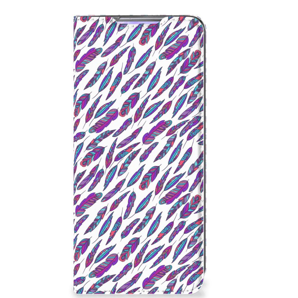 Samsung Galaxy S20 Ultra Hoesje met Magneet Feathers Color - B2C Telecom