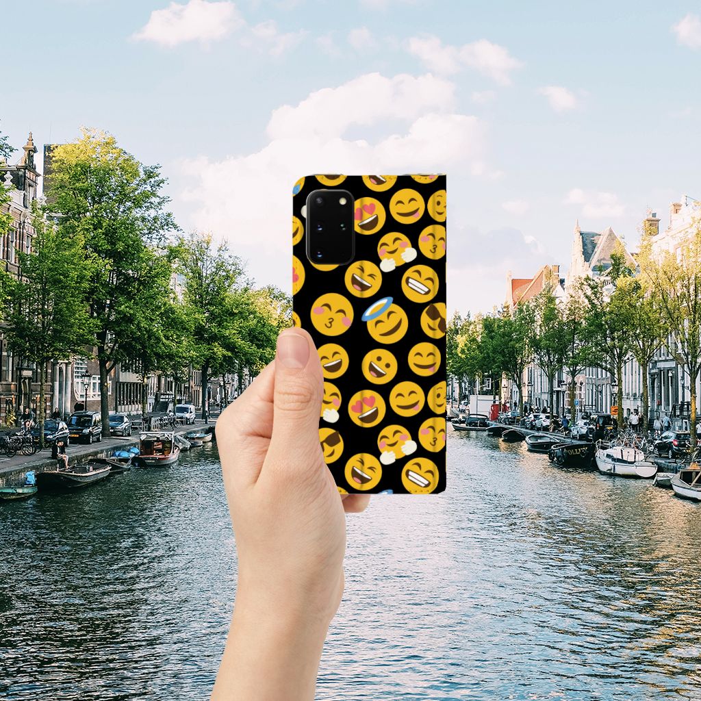 Samsung Galaxy S20 Plus Hoesje met Magneet Emoji - B2C Telecom