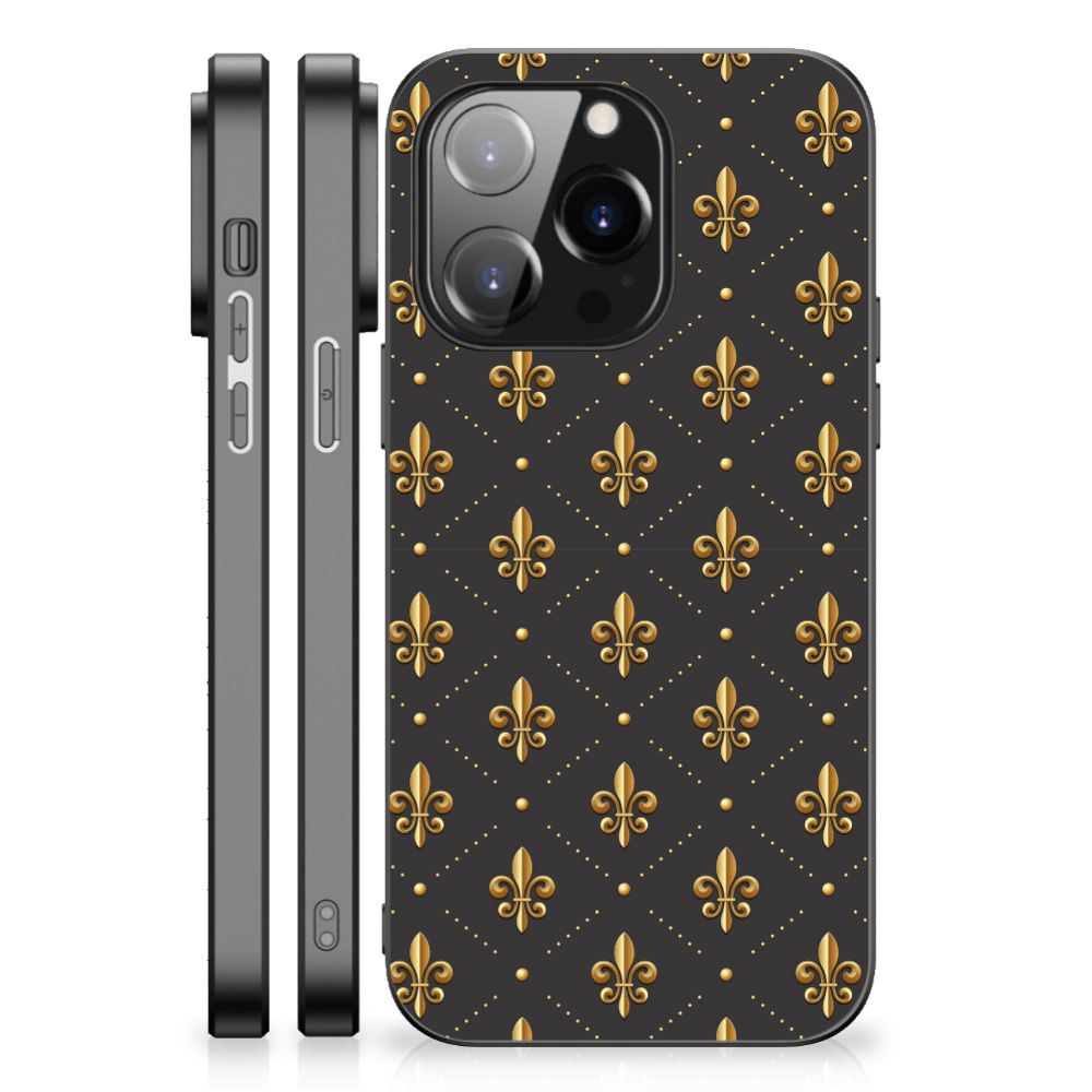 iPhone 14 Pro Back Case Franse Lelie
