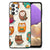 Samsung Galaxy A32 5G Dierenprint Telefoonhoesje Vrolijke Uilen B2C Telecom