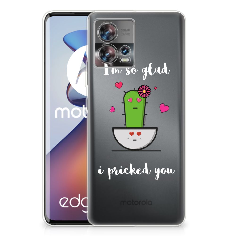 Motorola Edge 30 Fusion Telefoonhoesje met Naam Cactus Glad B2C Telecom