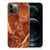 iPhone 12 Pro Max TPU Siliconen Hoesje Marmer Bruin B2C Telecom