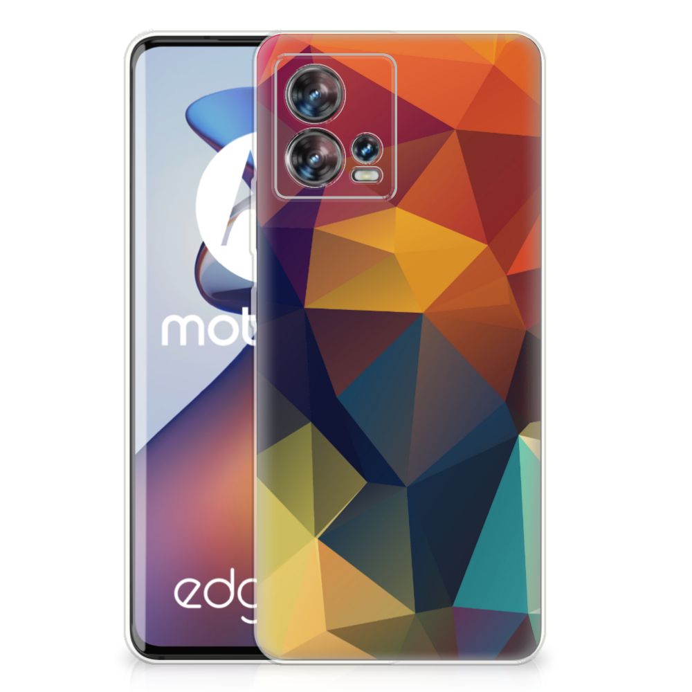 Motorola Edge 30 Fusion TPU Hoesje Polygon Color B2C Telecom