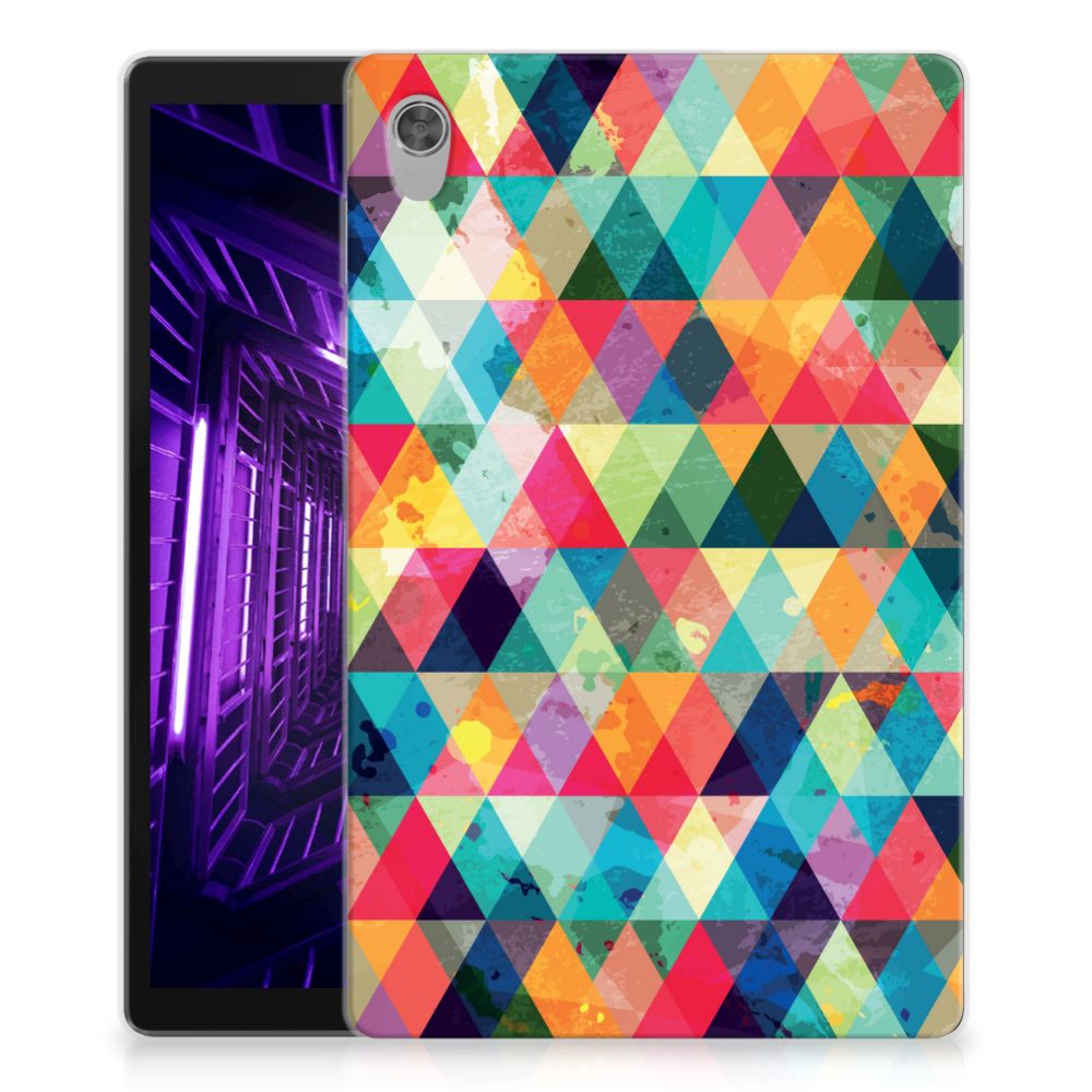 Lenovo Tab M10 HD (2de generatie) Hippe Hoes Geruit - B2C Telecom