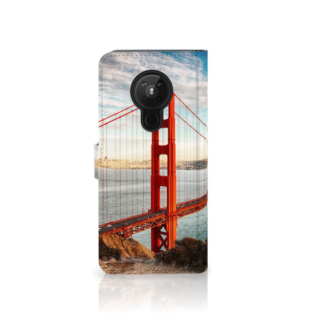 Nokia 5.3 Flip Cover Golden Gate Bridge