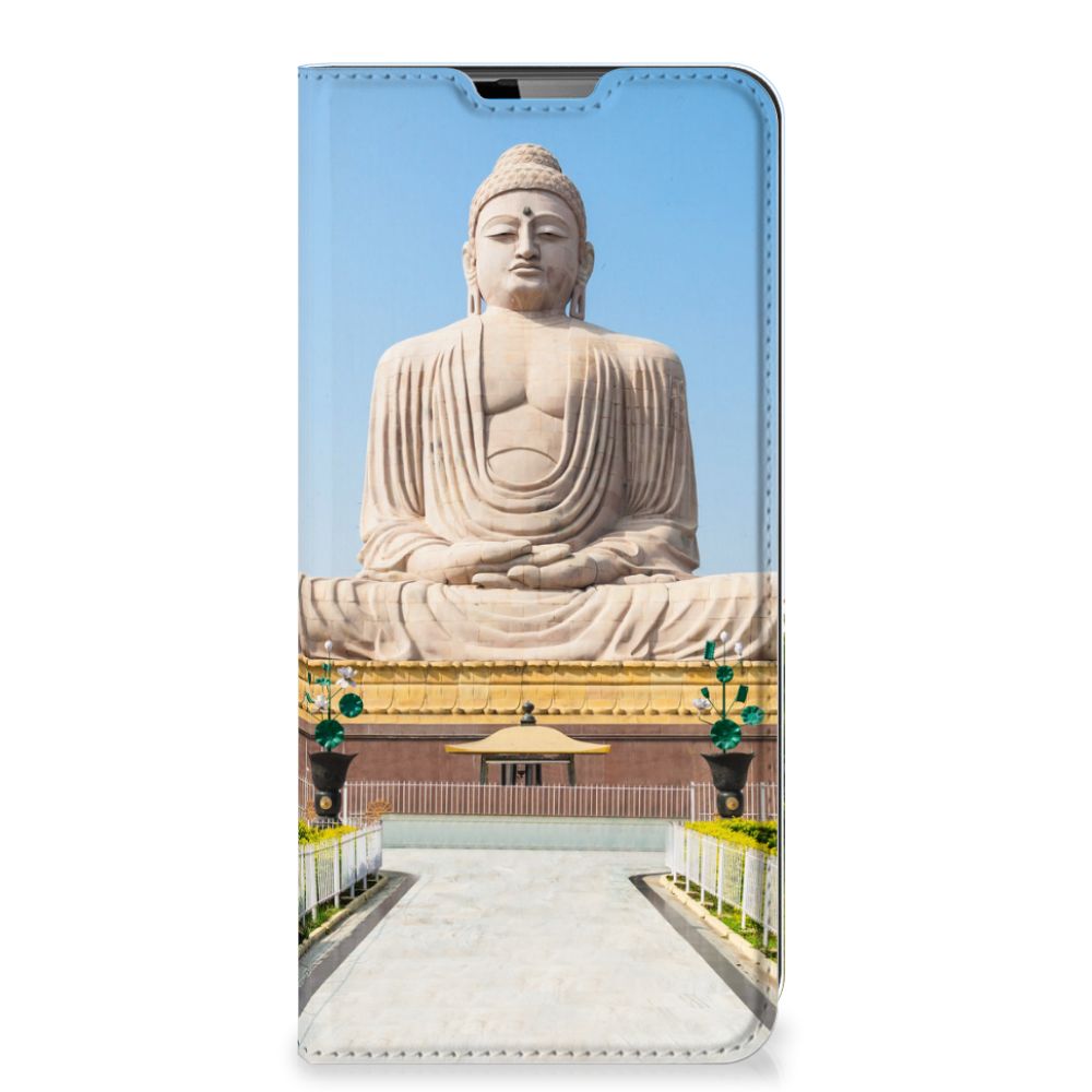 Motorola Moto G9 Plus Book Cover Boeddha - B2C Telecom