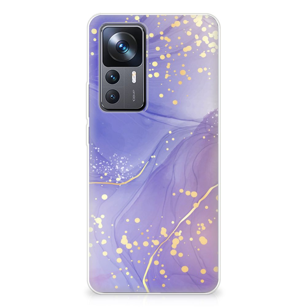 Hoesje maken voor Xiaomi 12T | 12T Pro Watercolor Paars