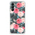Samsung Galaxy A14 5G/4G Case Butterfly Roses design featuring pink roses and butterflies.
