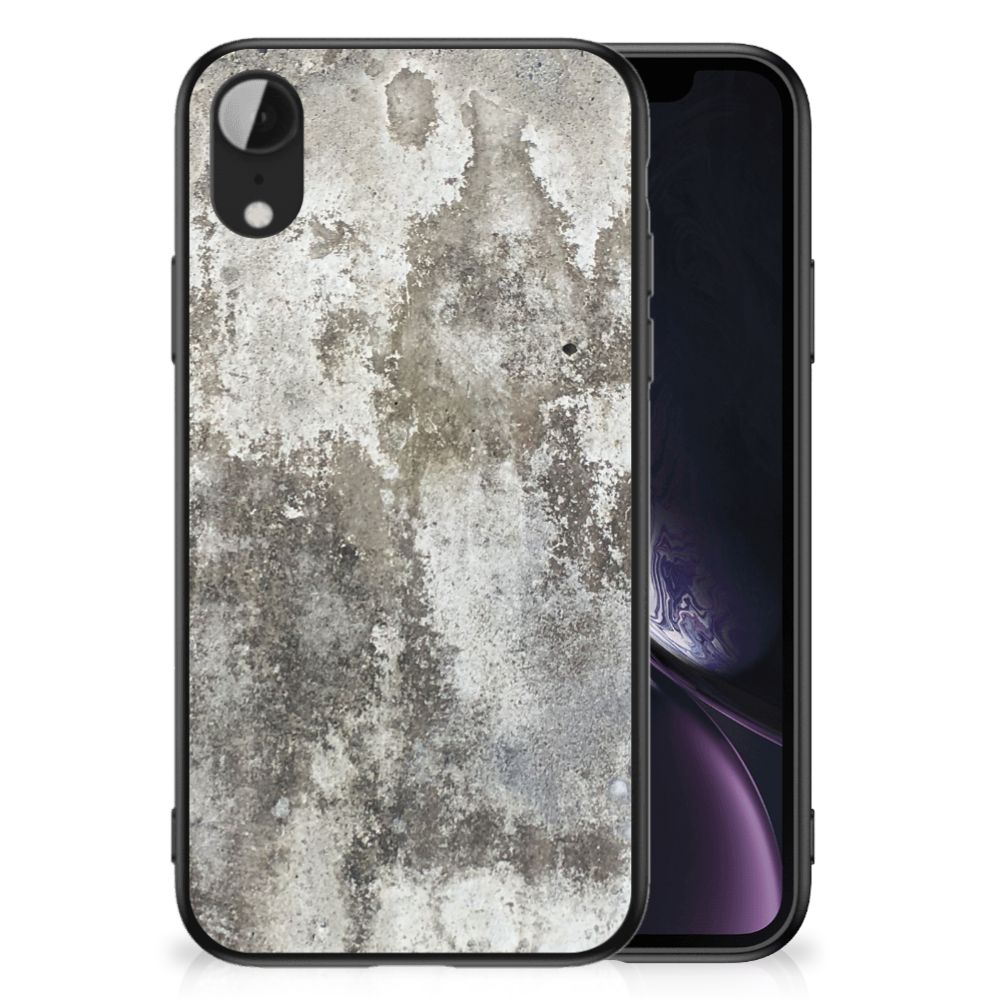 Apple iPhone XR Marmeren Print Telefoonhoesje Beton Print