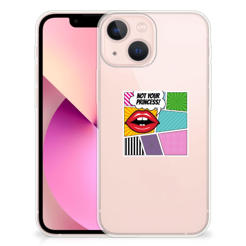 iPhone 13 mini Silicone Back Cover Popart Princess B2C Telecom