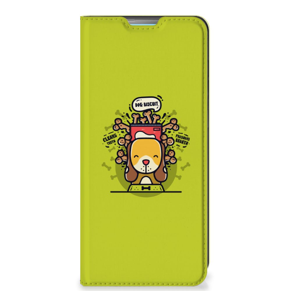 OPPO A74 4G Magnet Case Doggy Biscuit - B2C Telecom