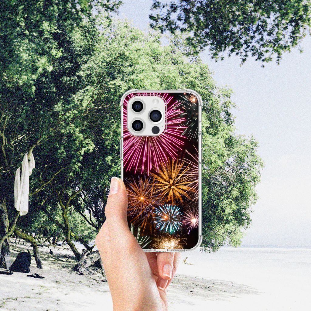 iPhone 13 Pro Max Anti Shock Bumper Case Vuurwerk - B2C Telecom