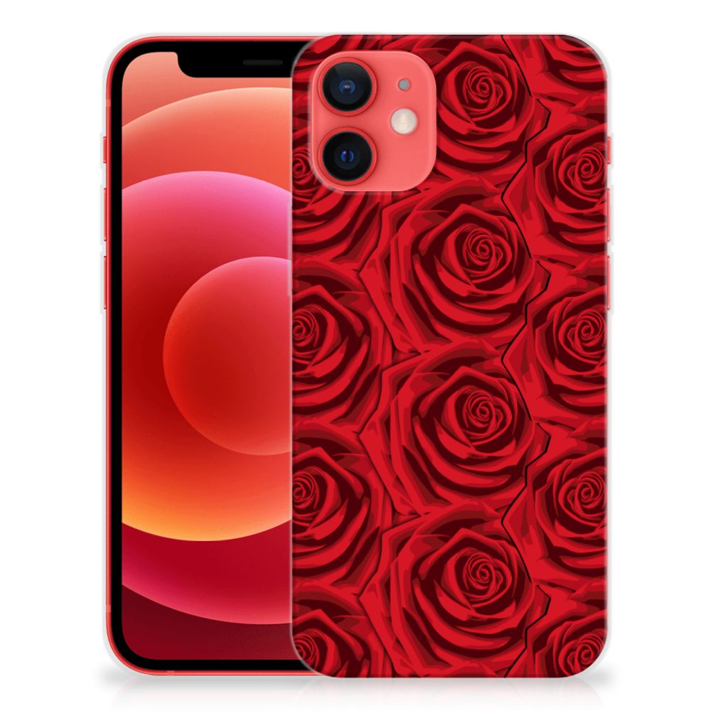 iPhone 12 Mini TPU Case Red Roses B2C Telecom