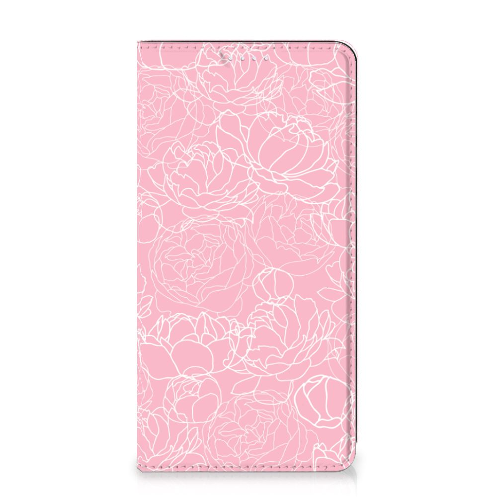 Samsung Galaxy S20 FE Smart Cover White Flowers - B2C Telecom