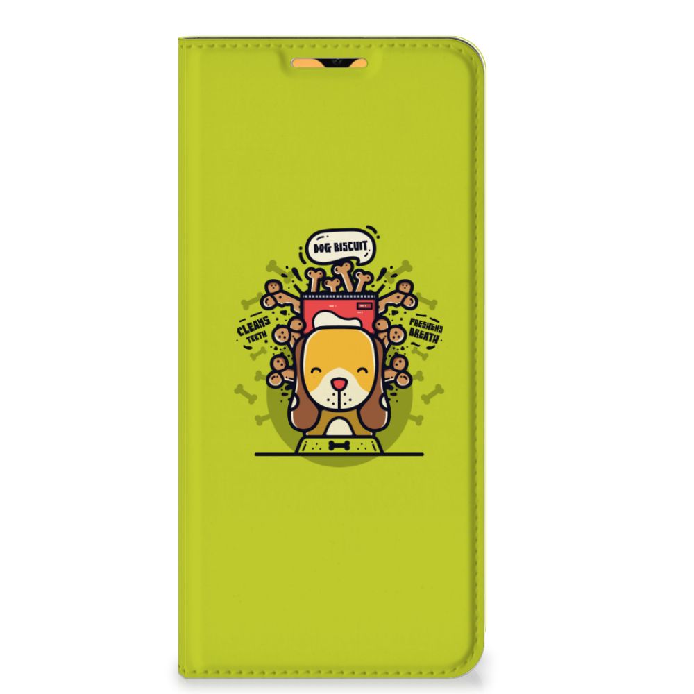 OPPO A15 Magnet Case Doggy Biscuit