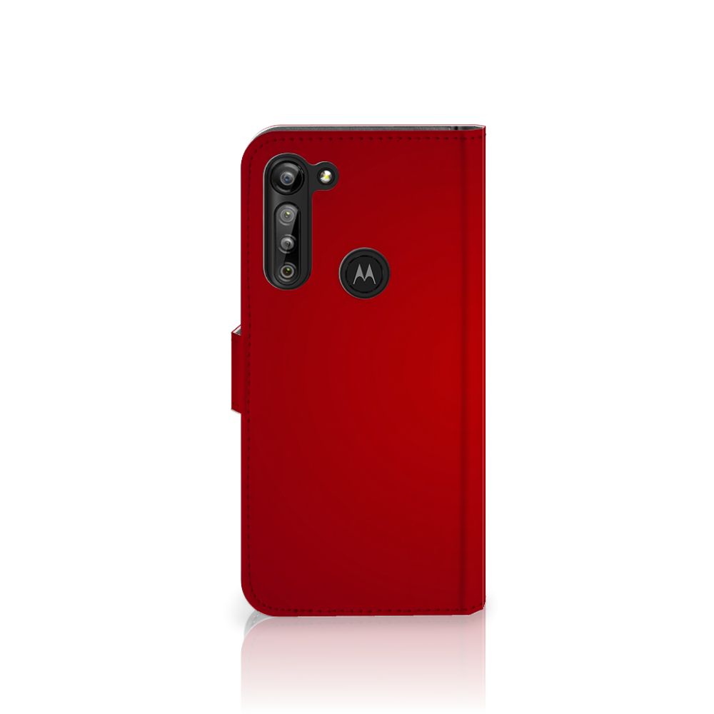 Motorola G8 Power Wallet Case met Pasjes Liefde - Origineel Romantisch Cadeau