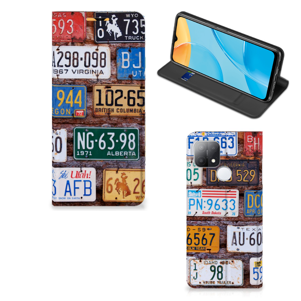 OPPO A15 Stand Case Kentekenplaten - B2C Telecom