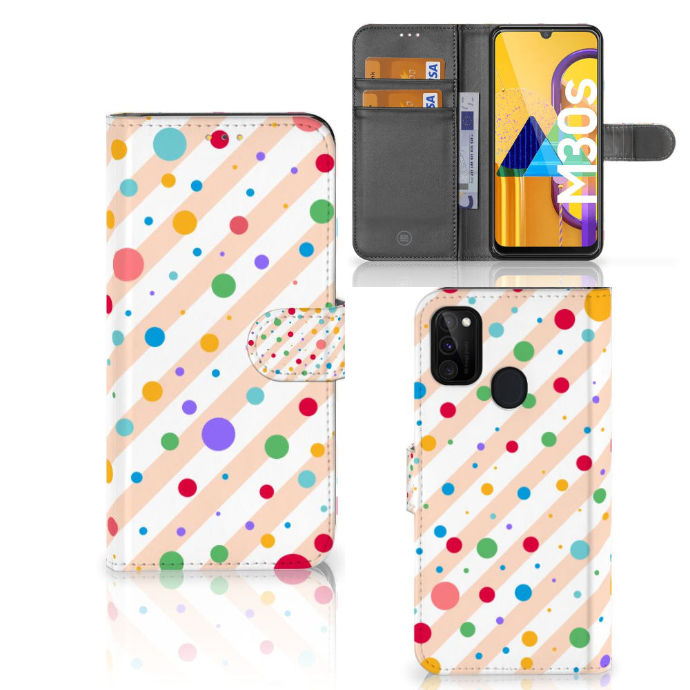 Samsung Galaxy M21 | M30s Telefoon Hoesje Dots