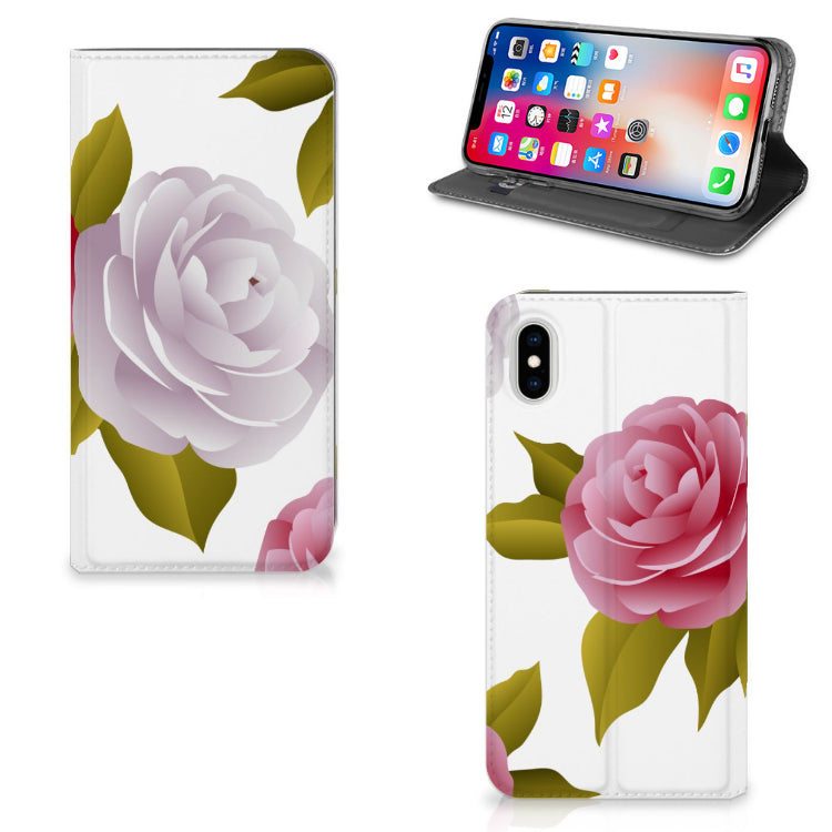 Apple iPhone Xs Max Smart Cover Roses