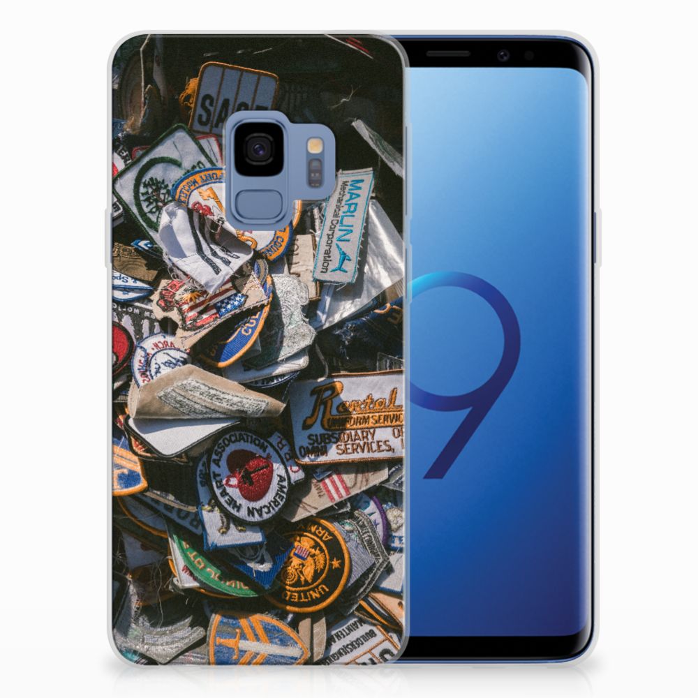Samsung Galaxy S9 Siliconen Hoesje met foto Badges