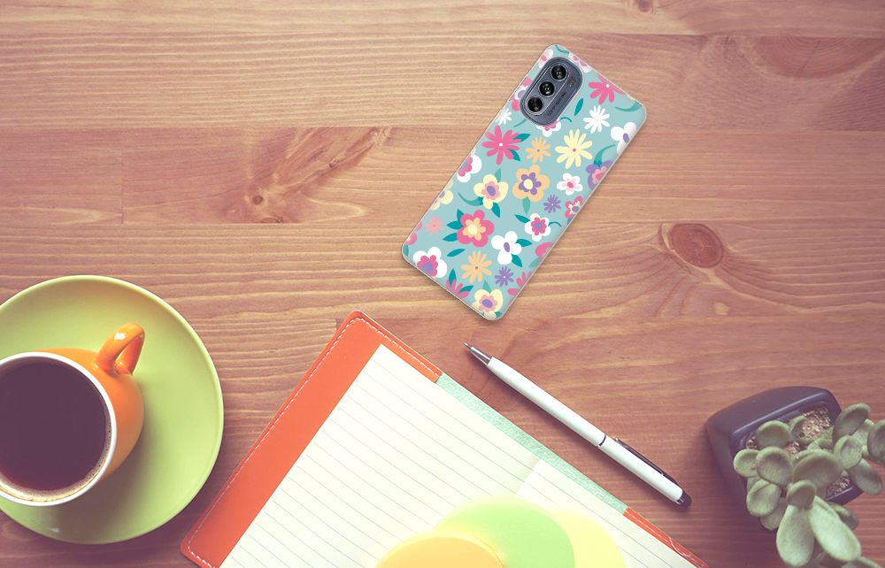 Motorola Moto G62 5G TPU Case Flower Power B2C Telecom