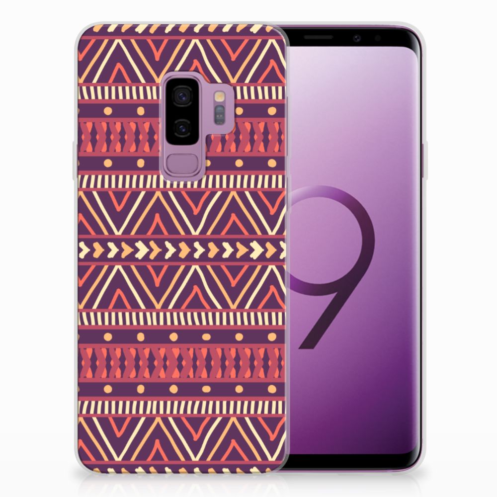 Samsung Galaxy S9 Plus TPU bumper Aztec Paars