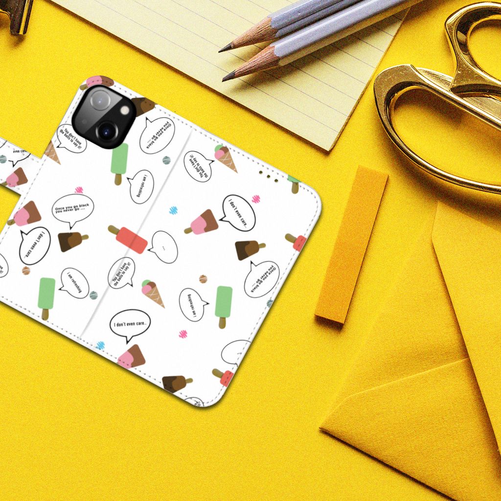 Apple iPhone 14 Book Cover IJsjes