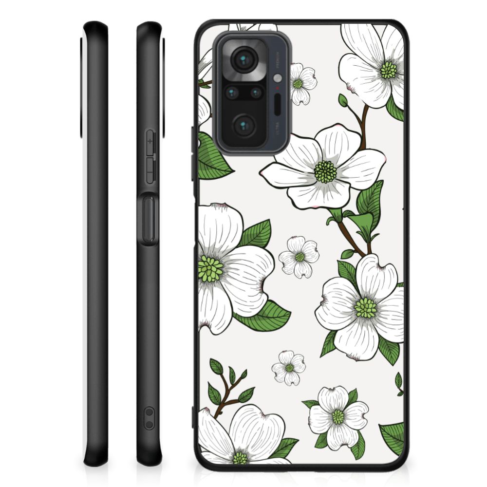 Xiaomi Redmi Note 10 Pro Bloemen Hoesje Dogwood Flowers B2C Telecom