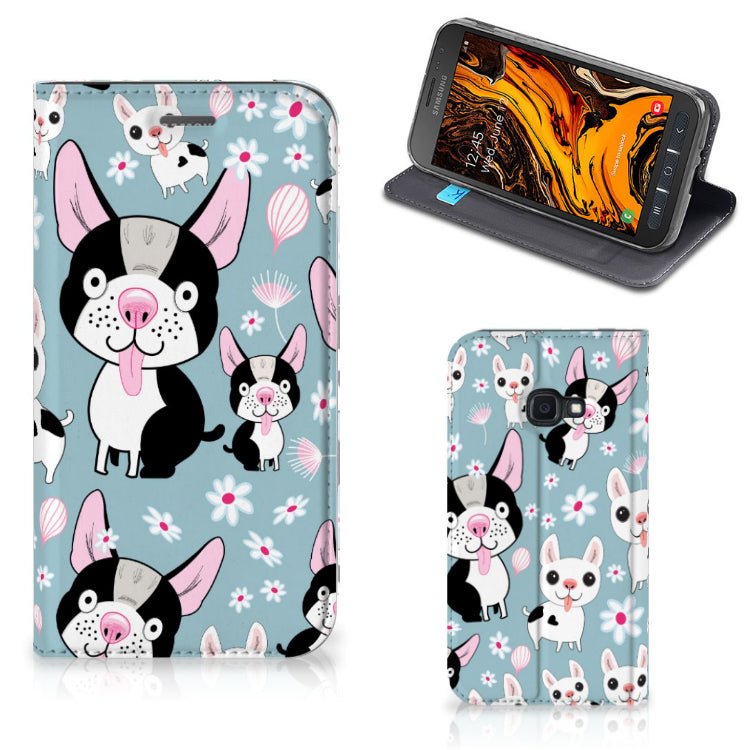 Samsung Galaxy Xcover 4s Hoesje maken Hondjes