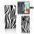Samsung Galaxy A71 Telefoonhoesje met Pasjes Zebra