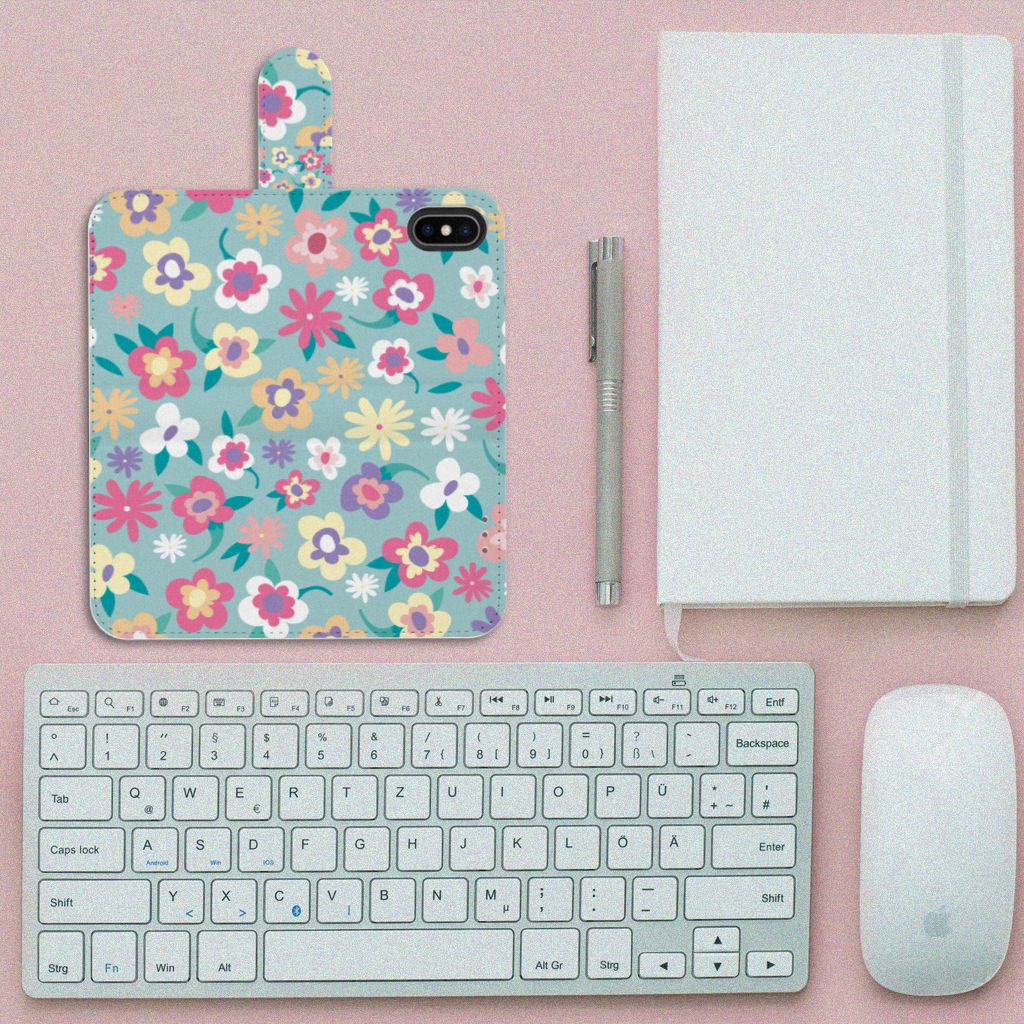 Apple iPhone X | Xs Hoesje Flower Power