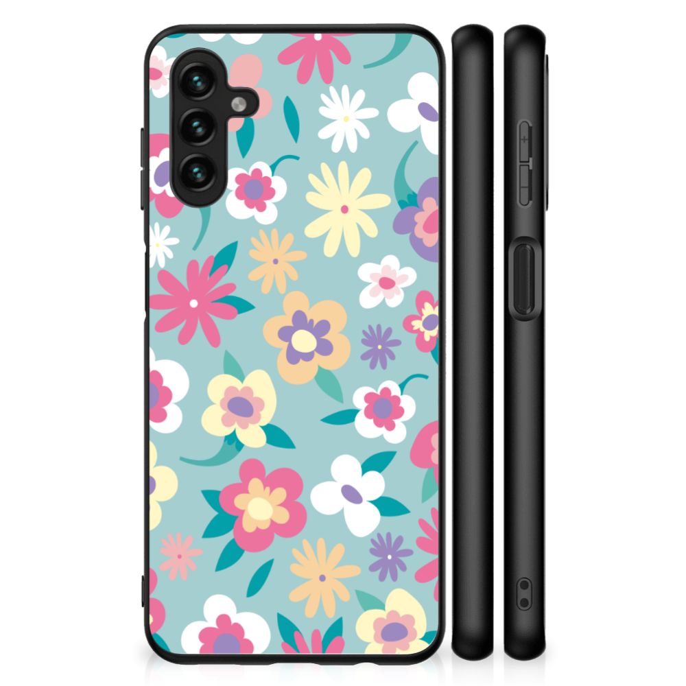 Samsung Galaxy A13 5G | A04s Bloemen Hoesje Flower Power