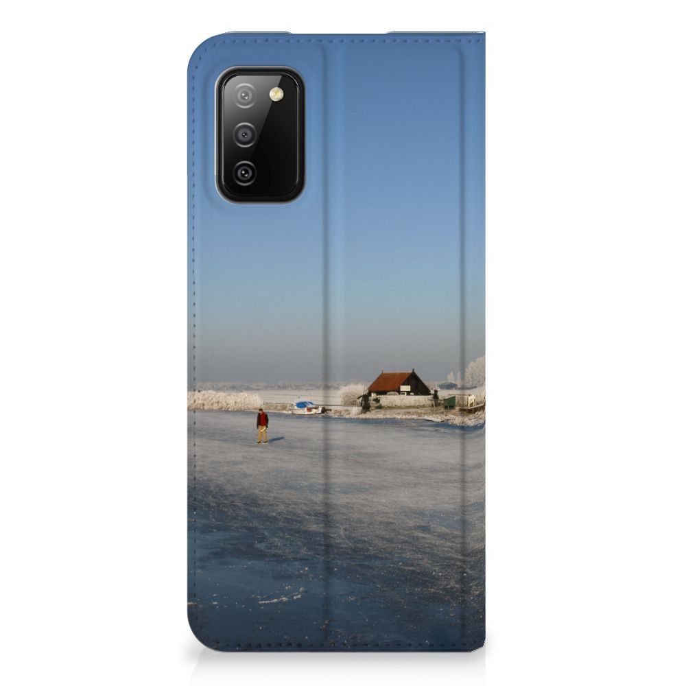 Samsung Galaxy M02s | A02s Book Cover Schaatsers - B2C Telecom