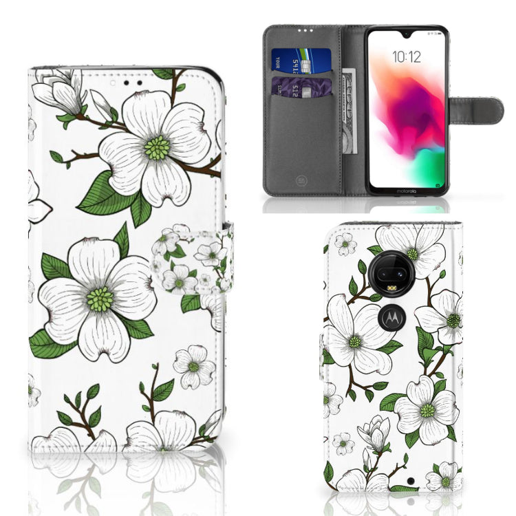 Motorola Moto G7 | G7 Plus Hoesje Dogwood Flowers