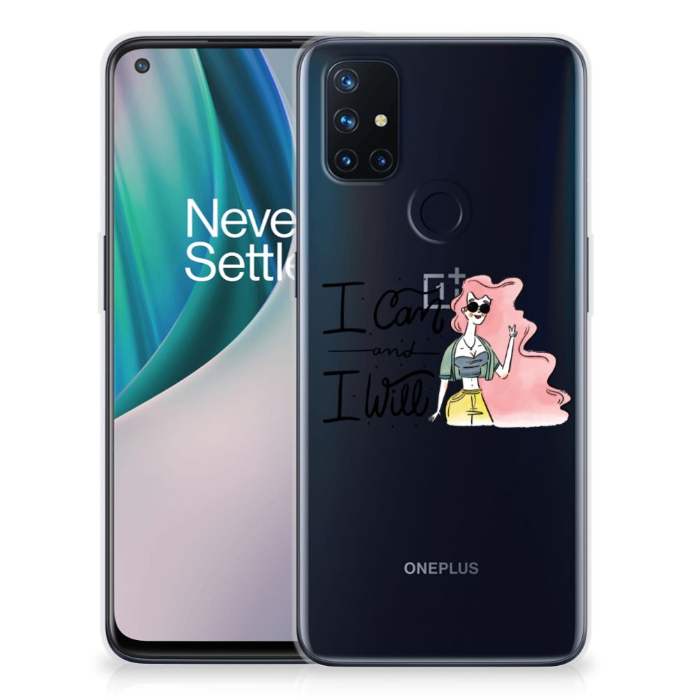 OnePlus Nord N10 5G Telefoonhoesje met Naam i Can B2C Telecom