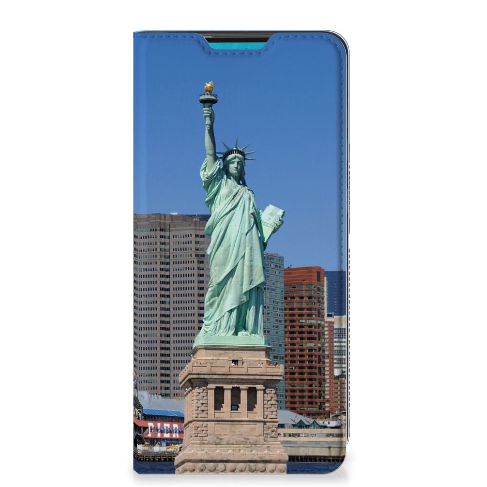 Samsung Galaxy A73 Book Cover Vrijheidsbeeld - B2C Telecom