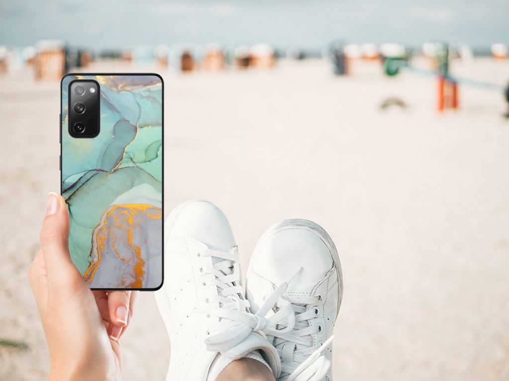 Kleurrijke Telefoonhoesje voor Samsung Galaxy S20 FE Watercolor Mix B2C Telecom